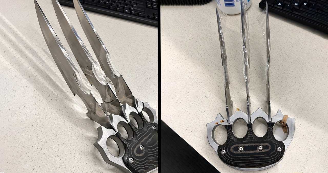 'Is this what I think it is?": TSA officers recover wolverine-like claws in airport carry-on — New Berlin Community news