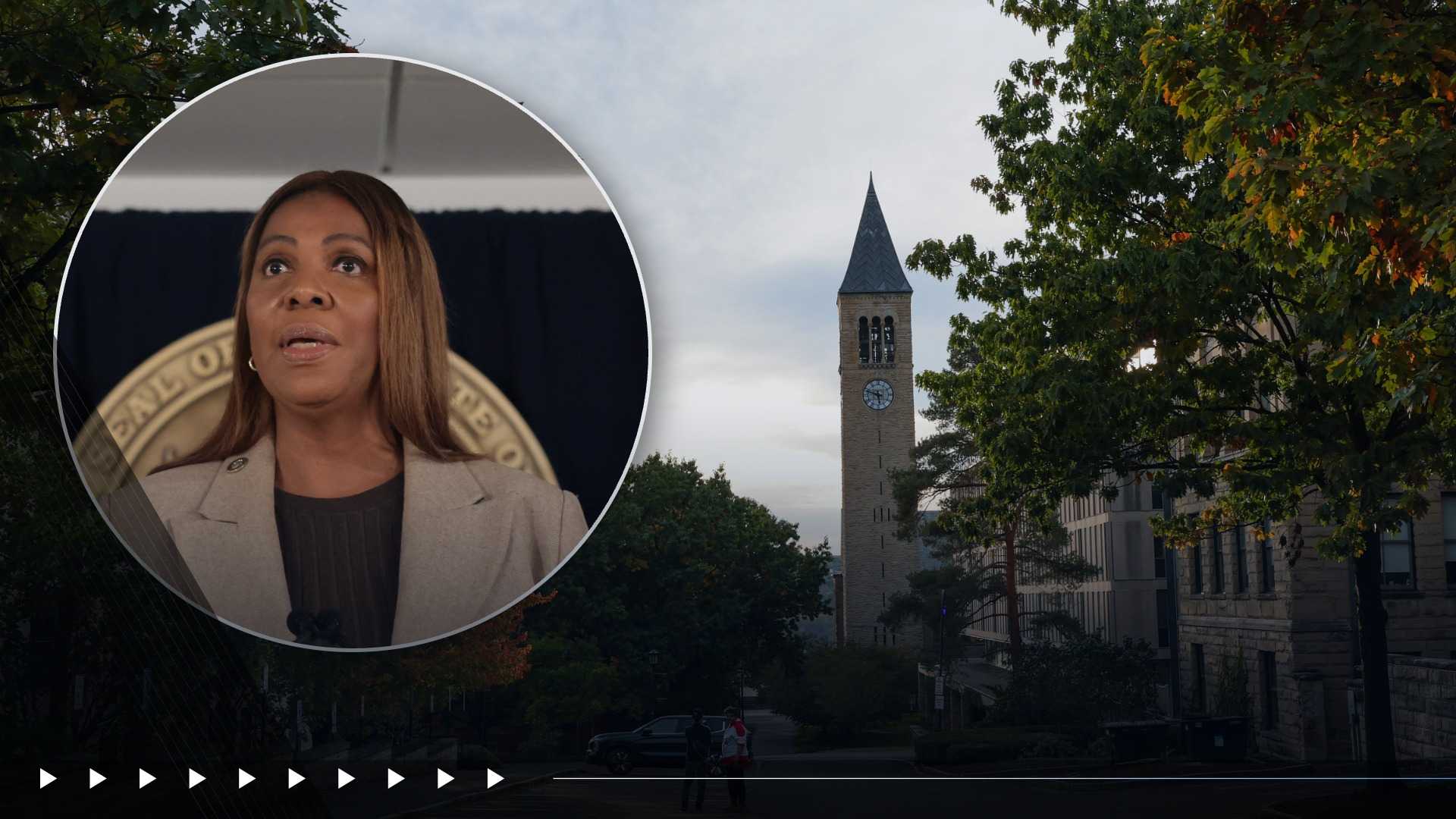Man accused in Cornell rape lawsuit wants Letitia James removed from investigation over her posts — New Berlin Community news