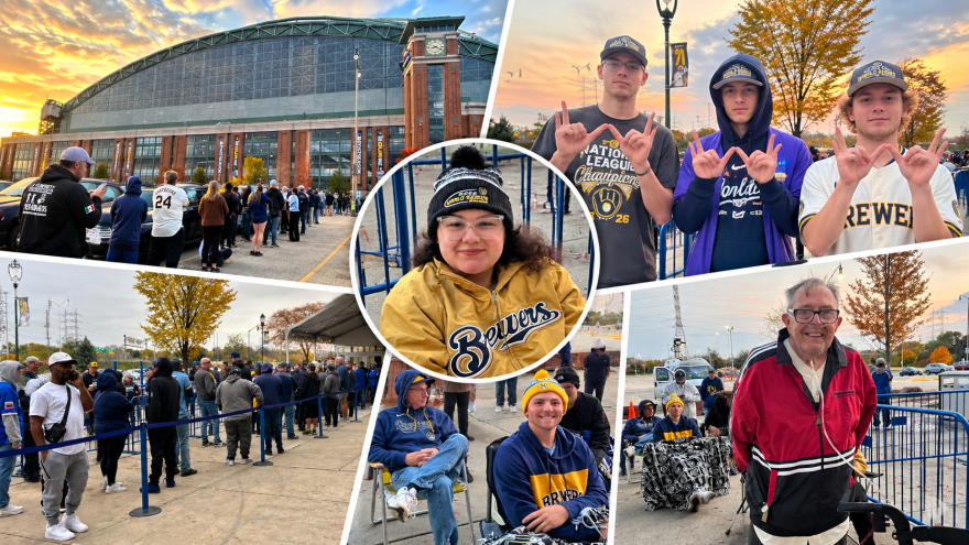 🧢'The early bird gets the merch': Brewers fans line up for World Series gear — New Berlin Community news