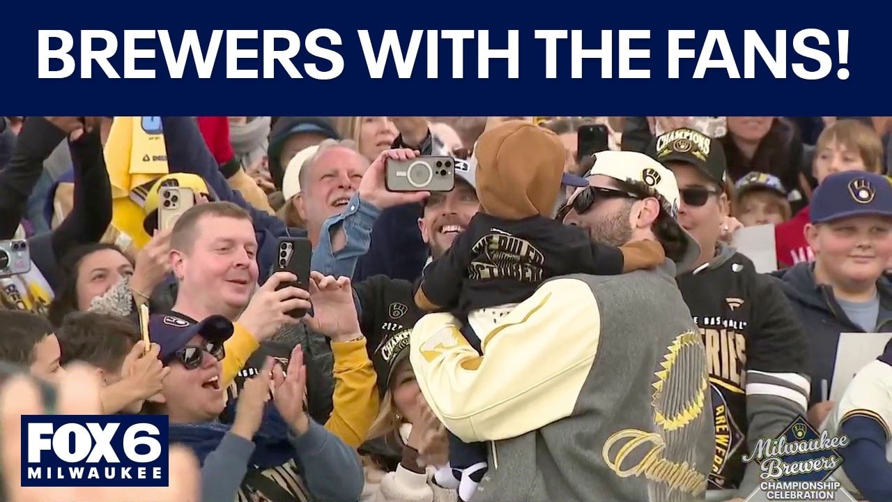 Brewers Championship Parade: Fans get up-close moments with team — New Berlin Sports news
